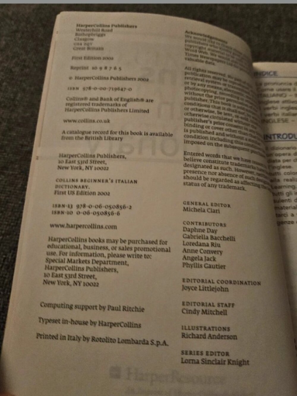 Italian Beginner's Dictionary - Picture 4 of 4